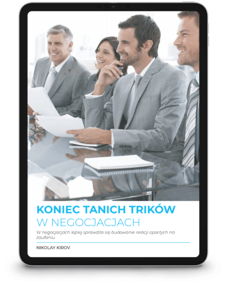 KONIEC TANICH TRIKÓW W NEGOCJACJACH